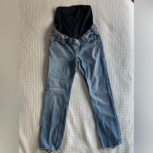Abercrombie Maternity Straight Leg Jeans